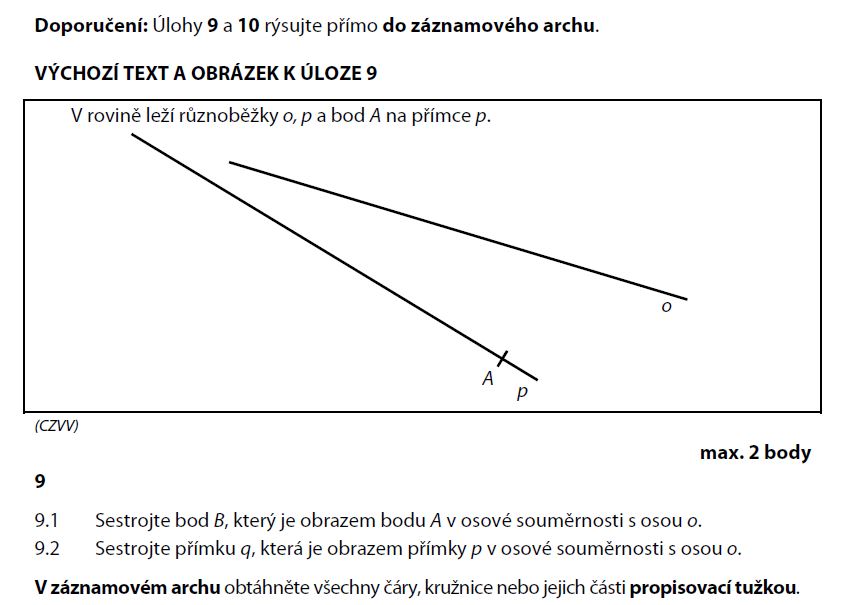 prijimacky-zadani-test-matematika-2015-priklad-9.1 a 9.2